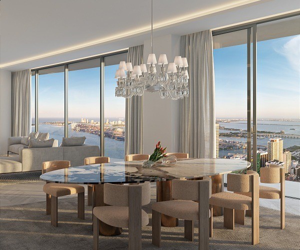New luxury for Miami: The Baccarat Residences in Brickell